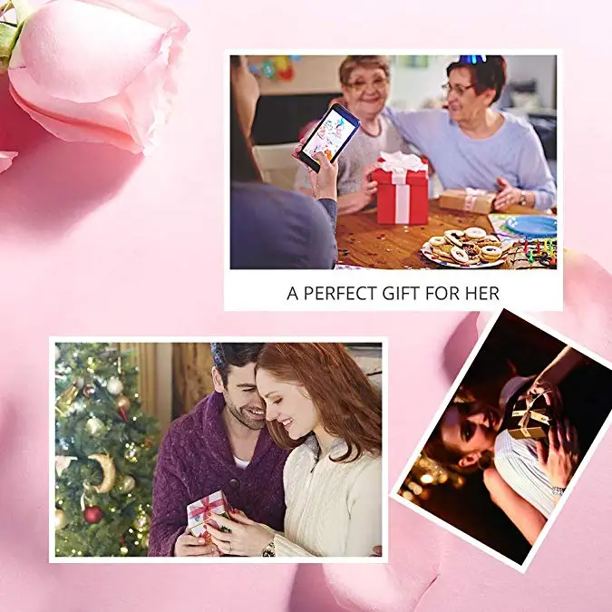 Bamoer Luxury Slender Rose Gold Plated Bracelet With Sparkling