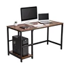 VASAGLE Commercial Metal Frame Luxury Wooden Excellent Quality Office Desk Stylish Computer Desk Wood Executive Office Desk
