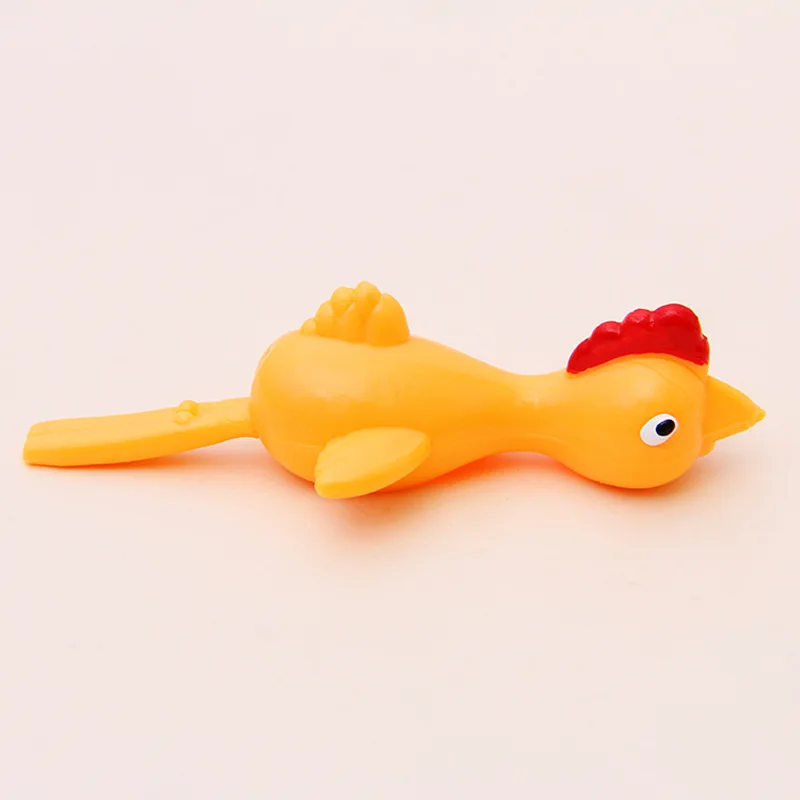 Soft Tpr Custom Stretch Shoot Fun Slingshot Flying Chicken Toy For Kids