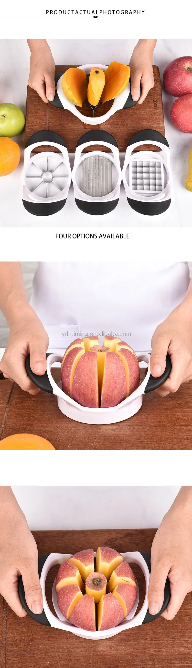 Novel Fruits Slicer For Removing Cores And Easy Cutting Fruits For Home