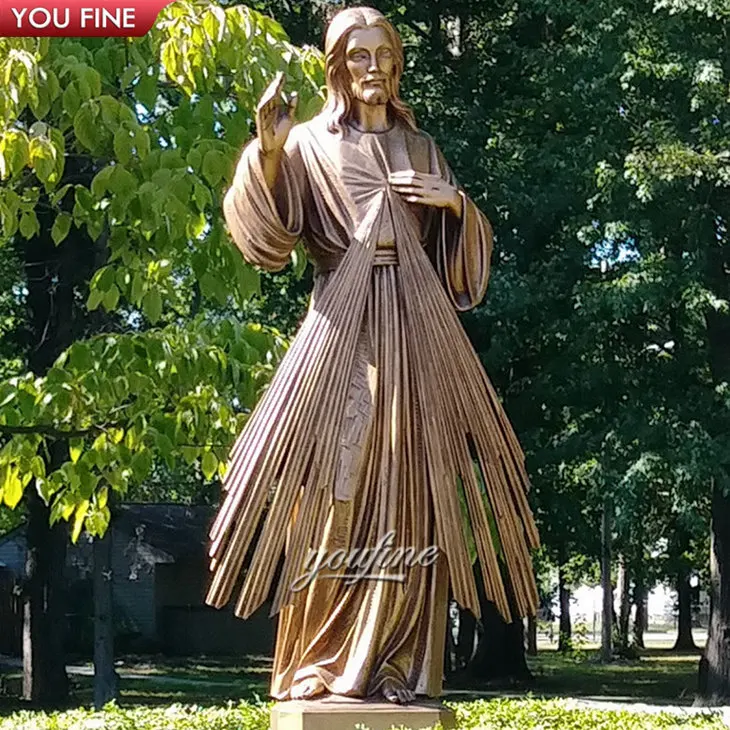 Christ Famous Outdoor Large Bronze Jesus Statue Casting Son Of God