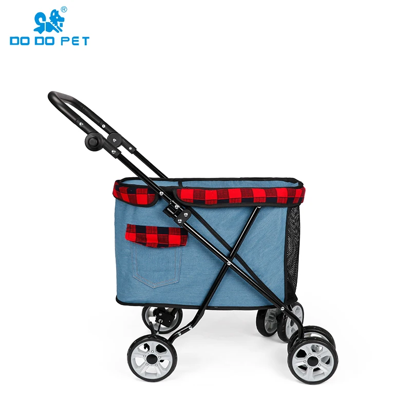 Wholesale Portable Pet Strollers And Nylon Small Dog Cat Trolley Pet