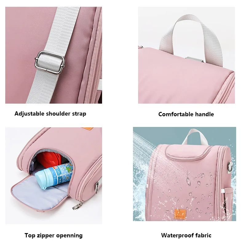 New Design Expandable Waterproof 3 In 1 Baby Diaper Backpack Bed Diaper