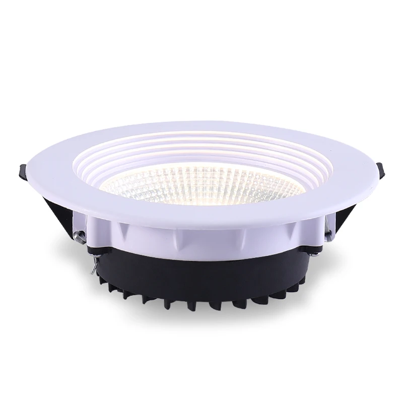 Good Quality 7W 10W  15W  30W Led Down Light  Aluminum + pp COB Led Downlight