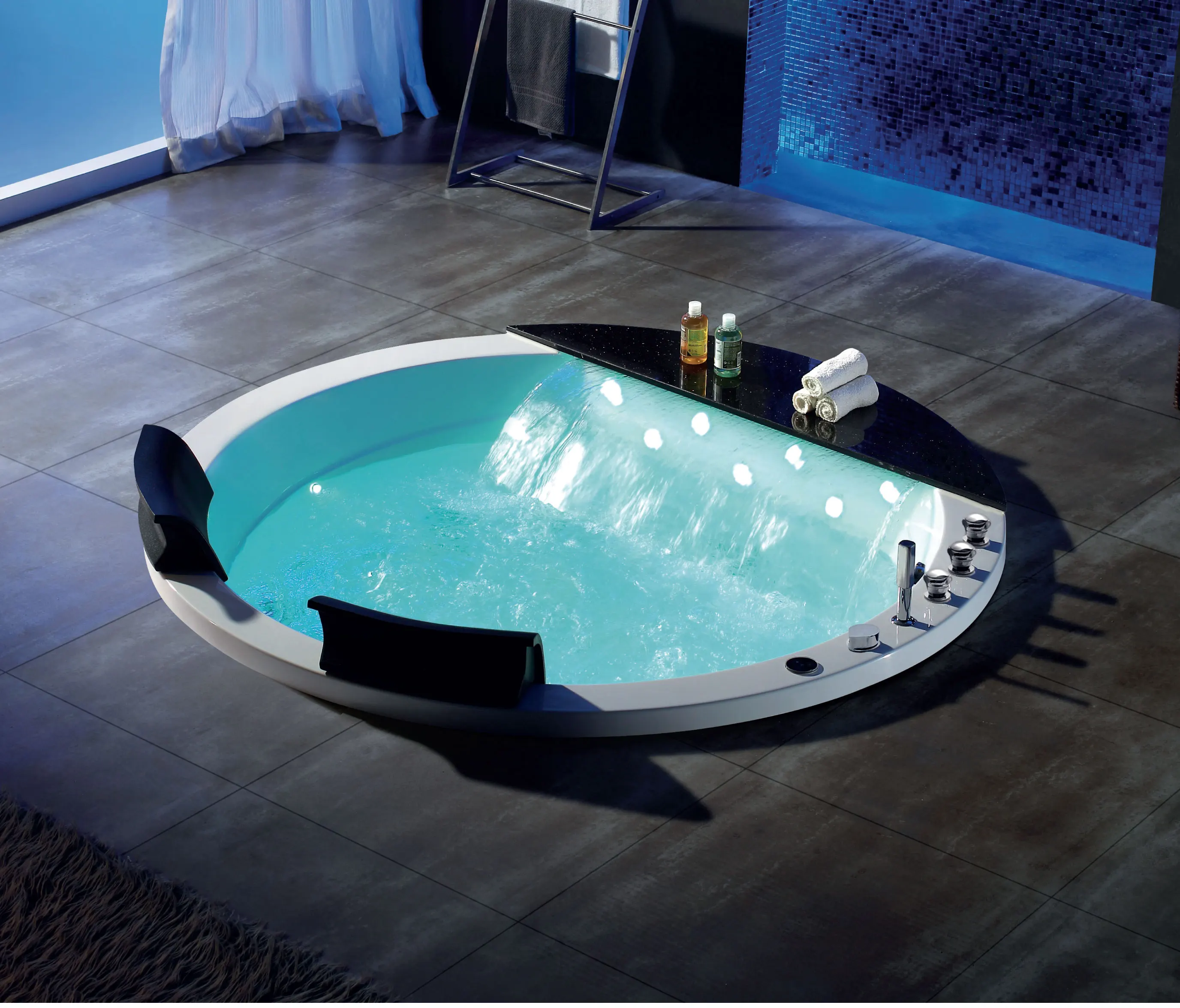 Массажная ванная. Ванна Jacuzzi. Mat 97715829 джакузи. Jacuzzi ванна с гидромассажем. Круглая ванна.