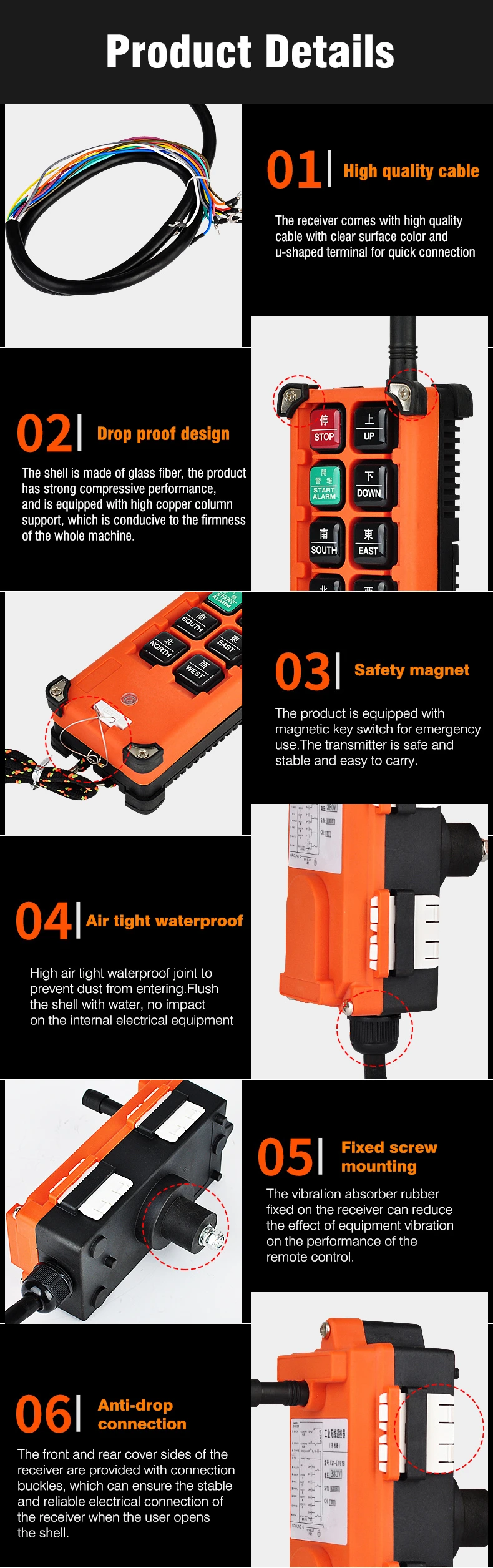 Wireless For Crane For Crane Emisor Radio Control Larga Distancia