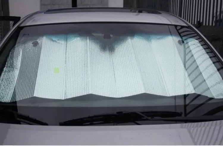 最好的质量可折叠汽车挡风玻璃遮阳紫外线反射器前窗绝缘泡沫遮阳罩