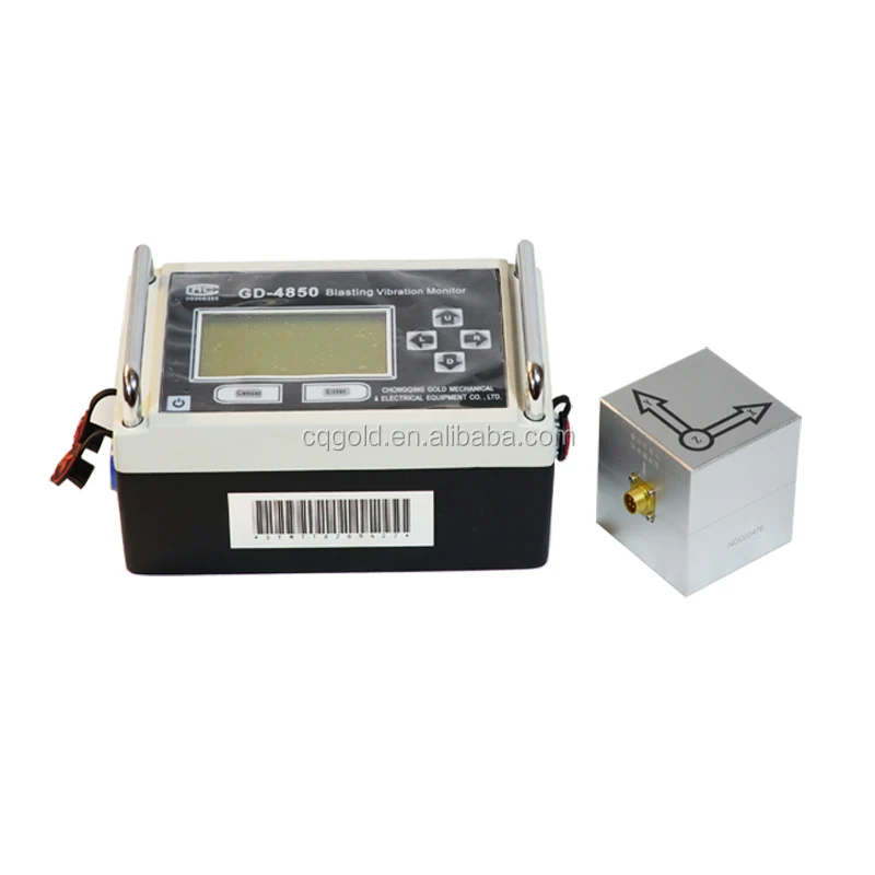 China Digital Blasting Vibration Meter And Blaster Seismograph
