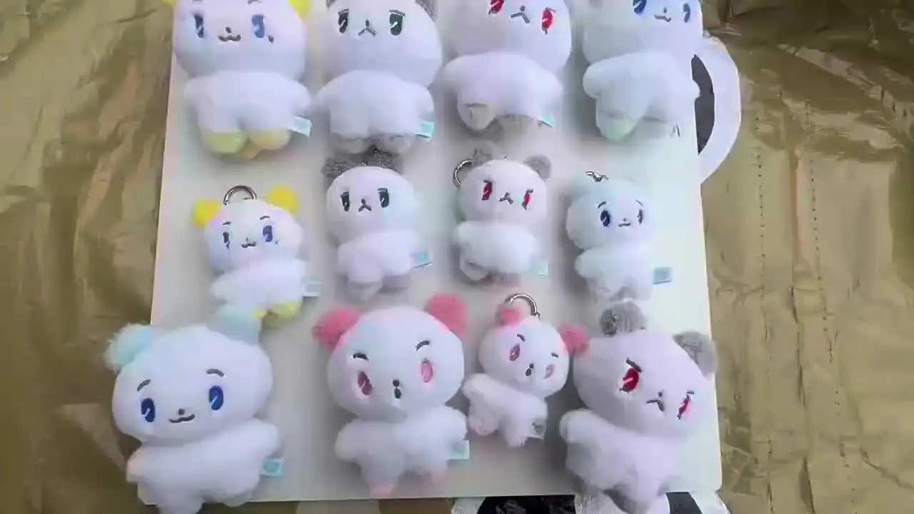 Kpop PLAVE Plush Doll Keychain - Cute 3D Toy Gift