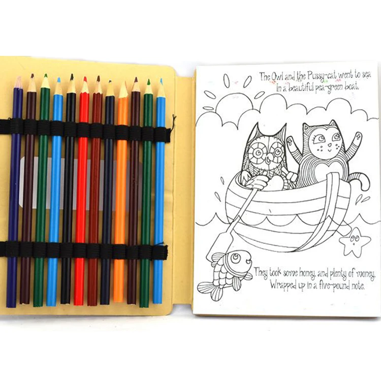 Custom Wholesale Promotional Kids Stationery Coloring Books And Crayon Set Buy Stationery Set Stationery Set For Kids Coloring Set Product On Alibaba Com