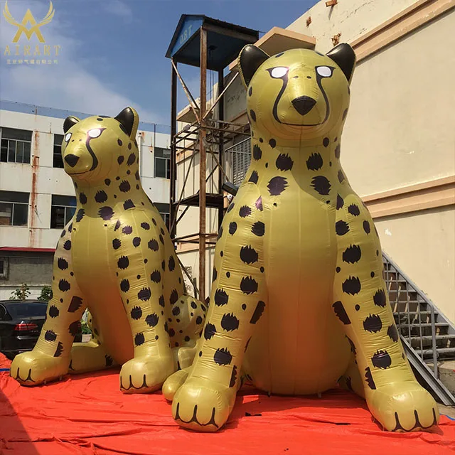 Lifelike Giant Inflatable Cheetah Model /pop Music Festival Event ...