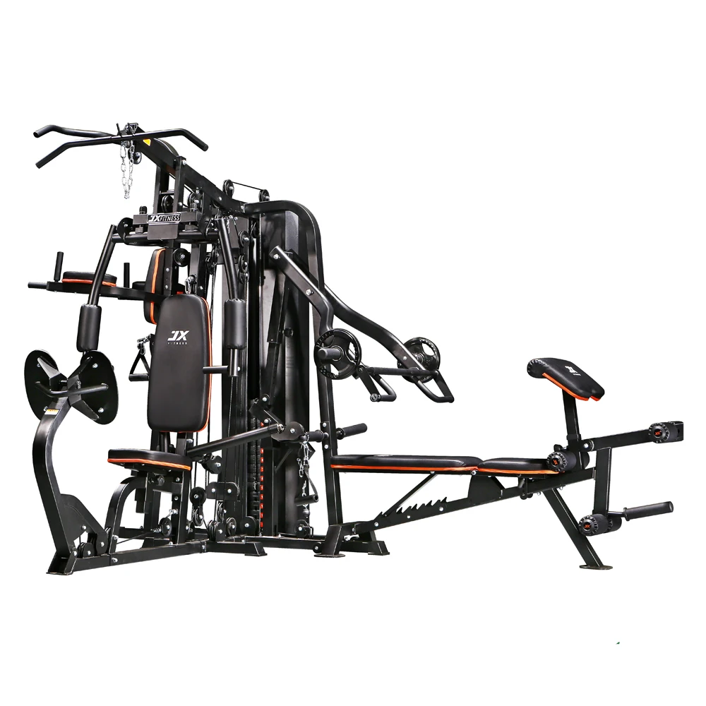 Multi Function Home Gym Bodybuilding Fitness Machine Three Stations