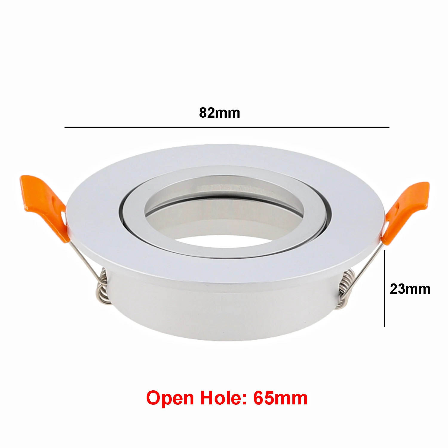 Modern Design Recessed Lighting Accessories Housing Adjustable GU10 Downlight Fitting MR16 Spotlight Fixture