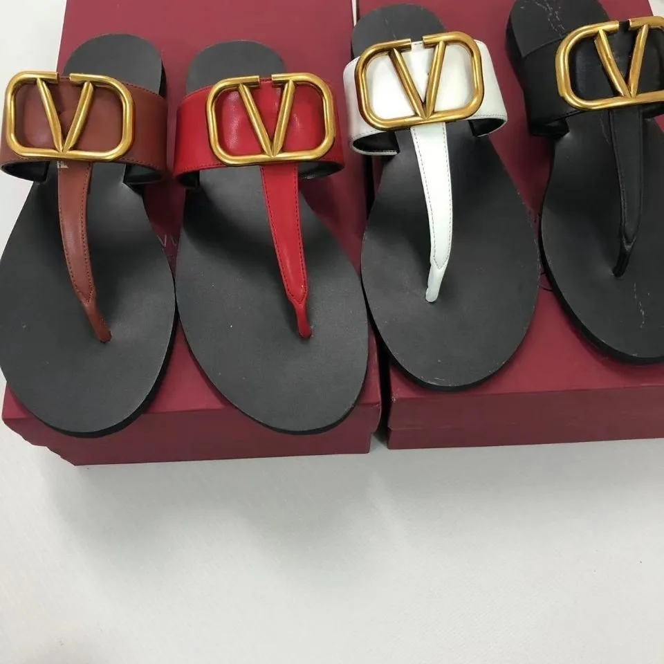 2024 Summer Slippert Tape Sandal Big Size Flipflops Outdoor Women's