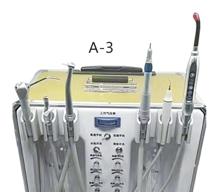 Portable mobile dental turbine unit cart for dental clinic supplier