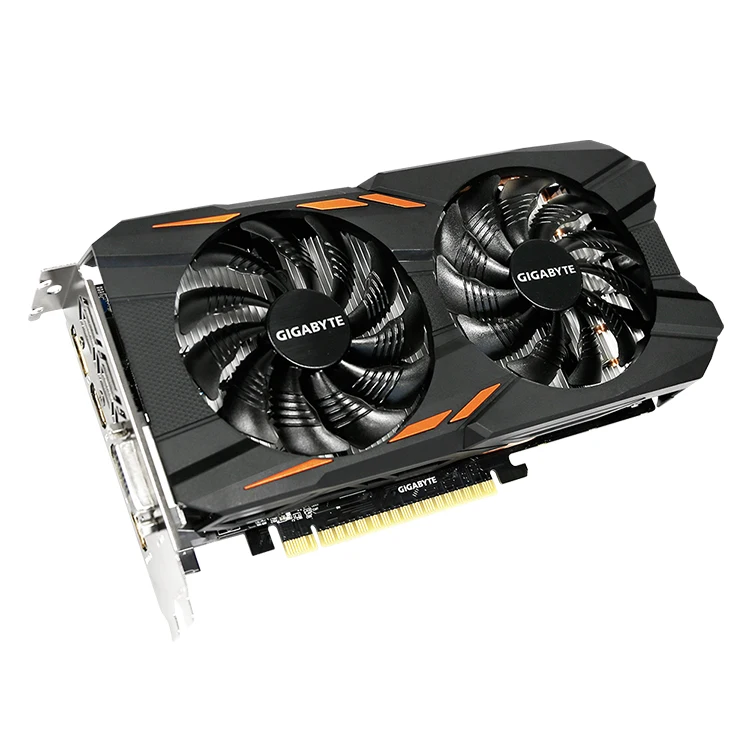gigabyte nvidia geforce gtx 1050 windforce 2g游戏显卡集成2gb