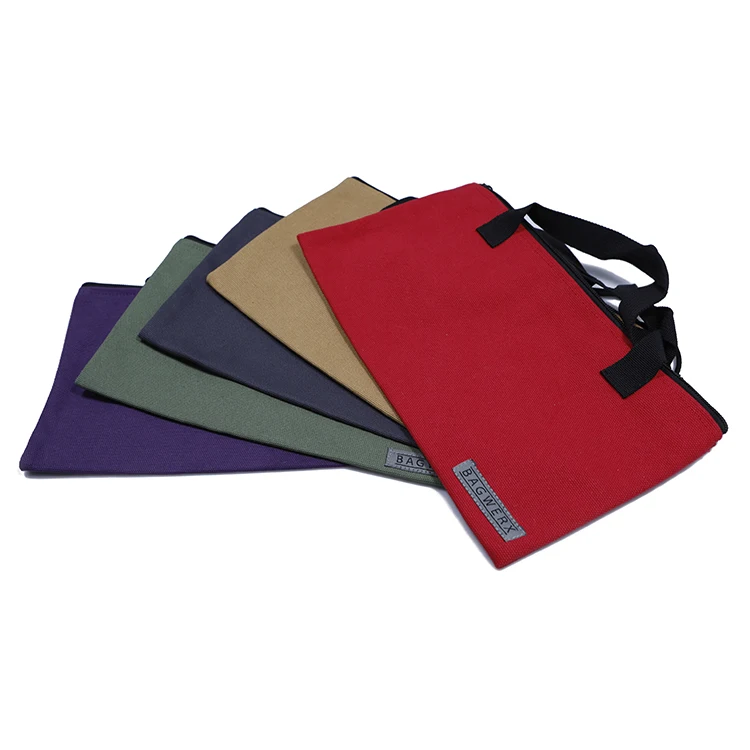 small canvas zipper tool bag
