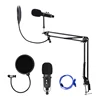 Professional Durable In Use Studio Condenser Microphone Kit Music Recording Station Condenser Mikes