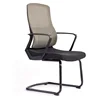 Fashion green cheap stackable computer chairs red office manager chair with bow feet