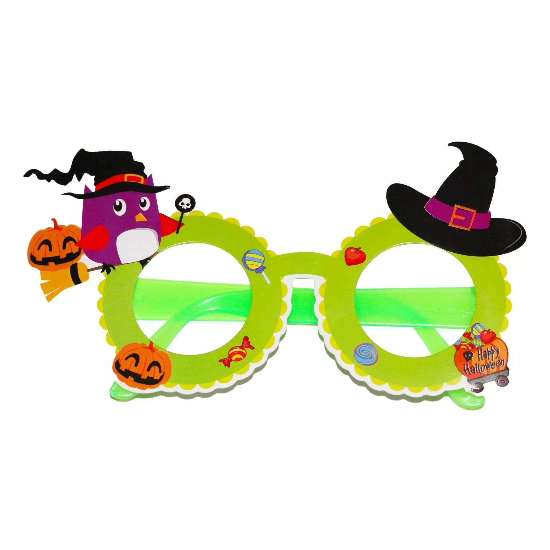 1Pcs Halloween Spring Eye Dropping Eyeball Glasses Horror Masquerade Eyes Glasses Party Funny Joke Toy Halloween Party Decor