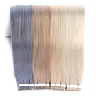 無料サンプル Vlasy 最高品質バージン 100% 人 10A テープでインドヘアエクステンション