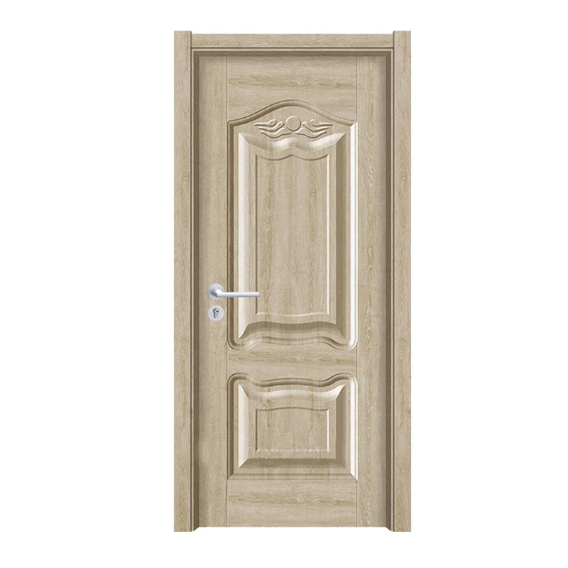 Factory direct sale Simple design low prices water proof ultra security bathroom doors melamin skin wood panel door manufacturer