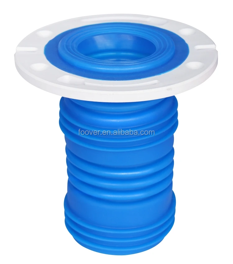 Extended Flexible Toilet Flange Toilet Seal For 4 Inch 110mm Waste Pipe