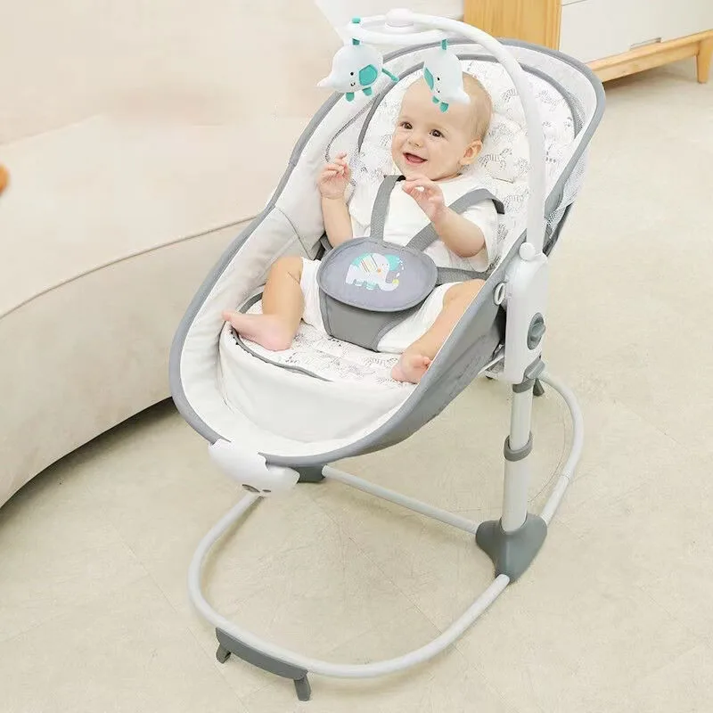 Mastela Adjustable Bouncer Chair With Vibration Music Box Baby Swing ...