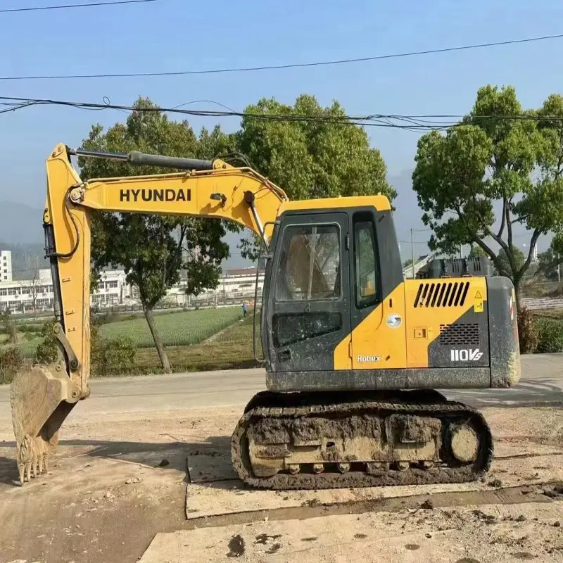 Perfect Used Excavator Hyundai 110 Quality First-class Global Hot Price ...