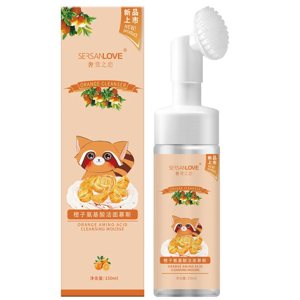 outlet extract cleansing foam natural mild facial cleansing foam