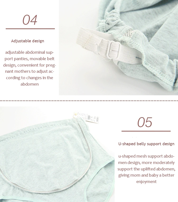 Factory Price Adjustable Underwear Thread High Waist Cotton Anti