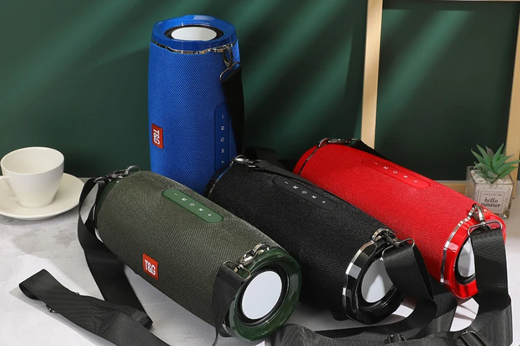 TG187 Speaker waterproof 4400mah high sound bass 50 watt subwoofer BT super bass wierless portable powerful bluetooth speaker - ANKUX.COM
