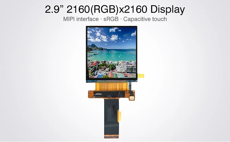 size of vr lcd panel factory