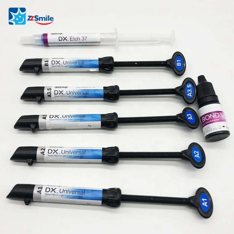 Ce-zugelassenes Dentex Dx.universal Dental Light Cure Composite Kit Für ...