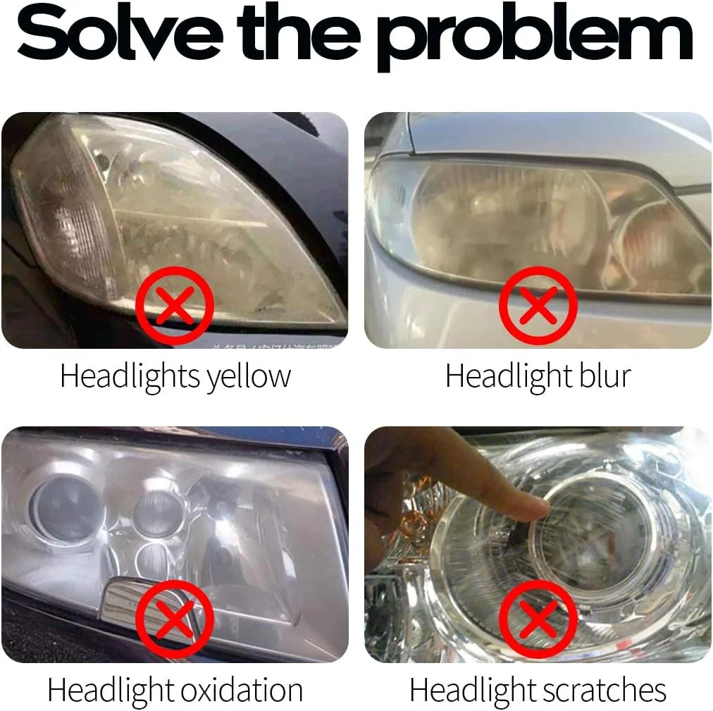 Haohui Hh0006 Automotive Headlight Repair Solution Refurbishment Repair Headlight Coating