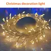 3 FT 100 LEDs Plug in Copper Wire LED String Lights, Christmas fairy Lights for Indoor Outdoor