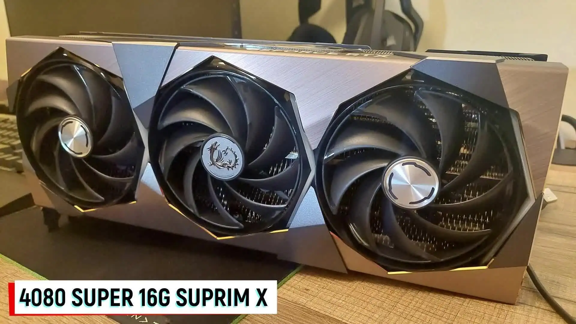 【美品】MSI SUPRIM X RTX 4080 SUPER Tarjeta de Video MSI Nvidia® GeForce® RTX™ 4080 SUPER 16G