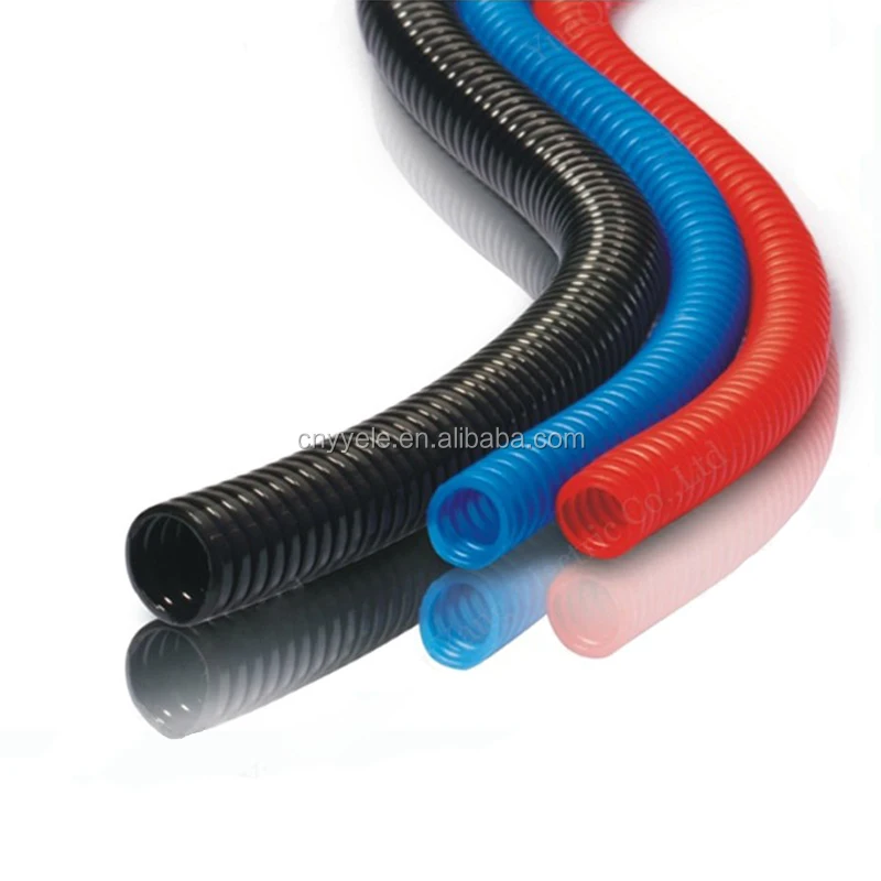 Pvc Plastic Flexible Corrugated Pipe Polyethylene Plastic Flexible Conduit Buy Pvc Plastic