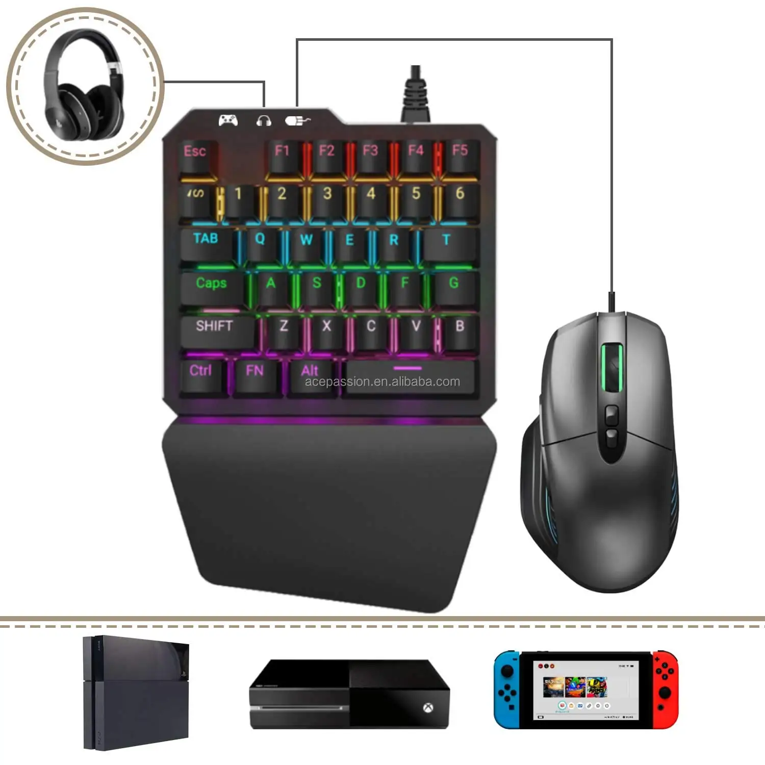 razer keyboard and mouse ps4