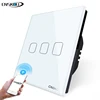 Cnskou WIFI Tuya/e-WeLink APP Control Smart Touch Screen Wall Light Switches For Home Automation