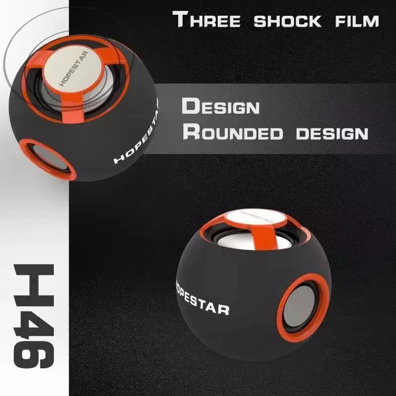 Outdoor portable car speaker subwoofer wireless speakers mobile phone player colorful led lights bass speaker handsfree - ANKUX.COM