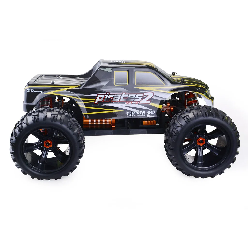ZDレーシング　RTR 1\8 1/8 Scale 4WD Brushless RC Monster Truck - 100km/h High Speed