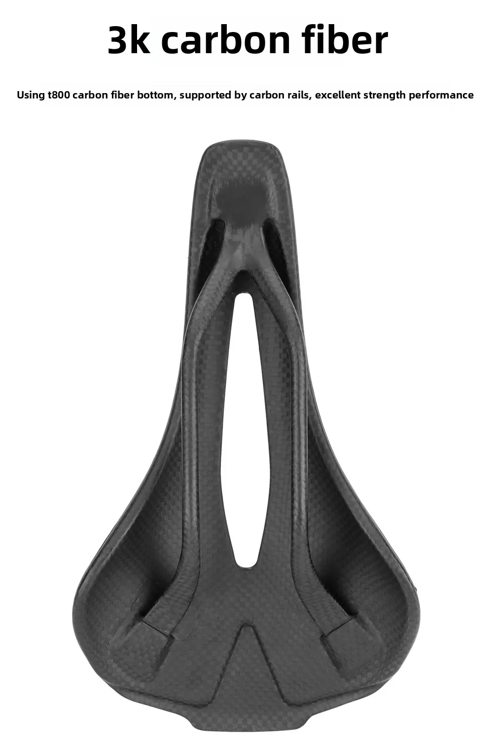 Meroca Vg R1 3D Printed Carbon Fiber Bottom Cushion T800 3K Simple Style Enhanced Shock Absorption Comfort Ventilation Function
