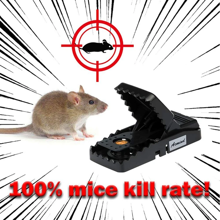 reusable rat catching mice mouse traps mousetrap bait snap