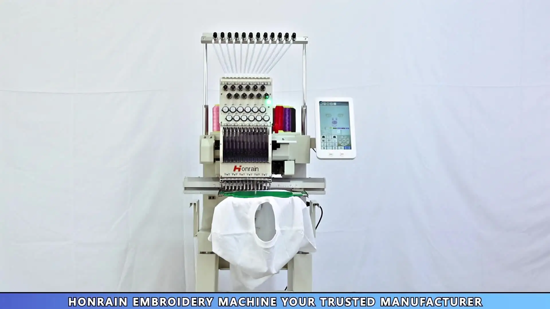 Honrain Multi Needle Computerized Embroidery Machine 350*230MM - OEM