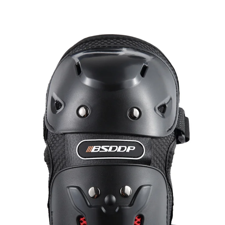 BSDDP Hard Shell Moto Knee Pads Set Brace Support Sports Off-Road Guard MTB Snowboard Kneepad Hockey Motorcycle Protection Kits