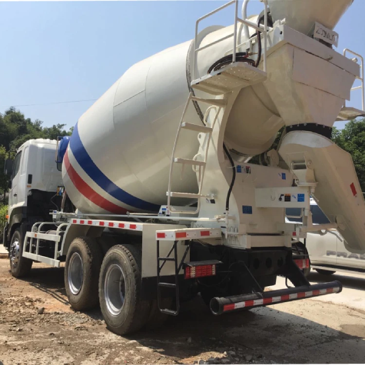 Hino Concrete Pump Trucks 10 Cubic Meters Concrete Transit Mixer For