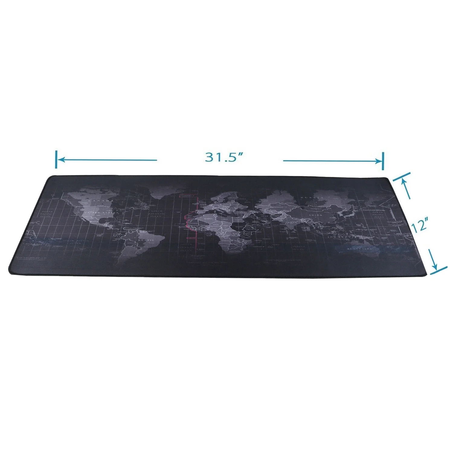 Mp201 3d The World Map Rubber Mouse Pad / Roll Material / Blank Mouse