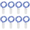CYLAPEX Blue Christmas String Lights 6.6ft 20 Leds Fairy Lights for Kids