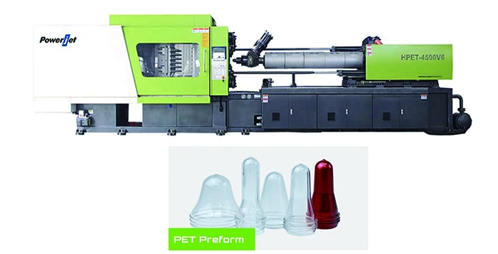 High speed mineral water bottle pet preform plastic injection moulding machine price for 5 gal bottles